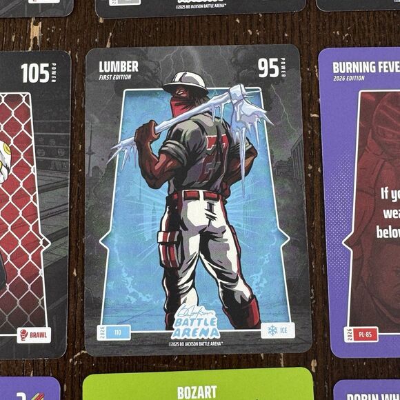 2026 Bo Jackson Battle Arena 12 Card Lot NM w Grid Golden Bullet Zephyr Cicada - Picture 8 of 13